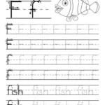 Letter F Tracing Worksheets Preschool Worksheets Master