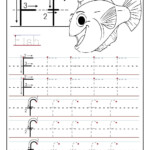 Letter F Worksheet For Preschool And Kindergarten Letter H Tracing