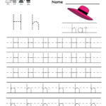 Letter H Worksheets For Pre K AlphabetWorksheetsFree