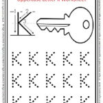 Letter K Tracing Worksheets Tracinglettersworksheetscom 15 Learning