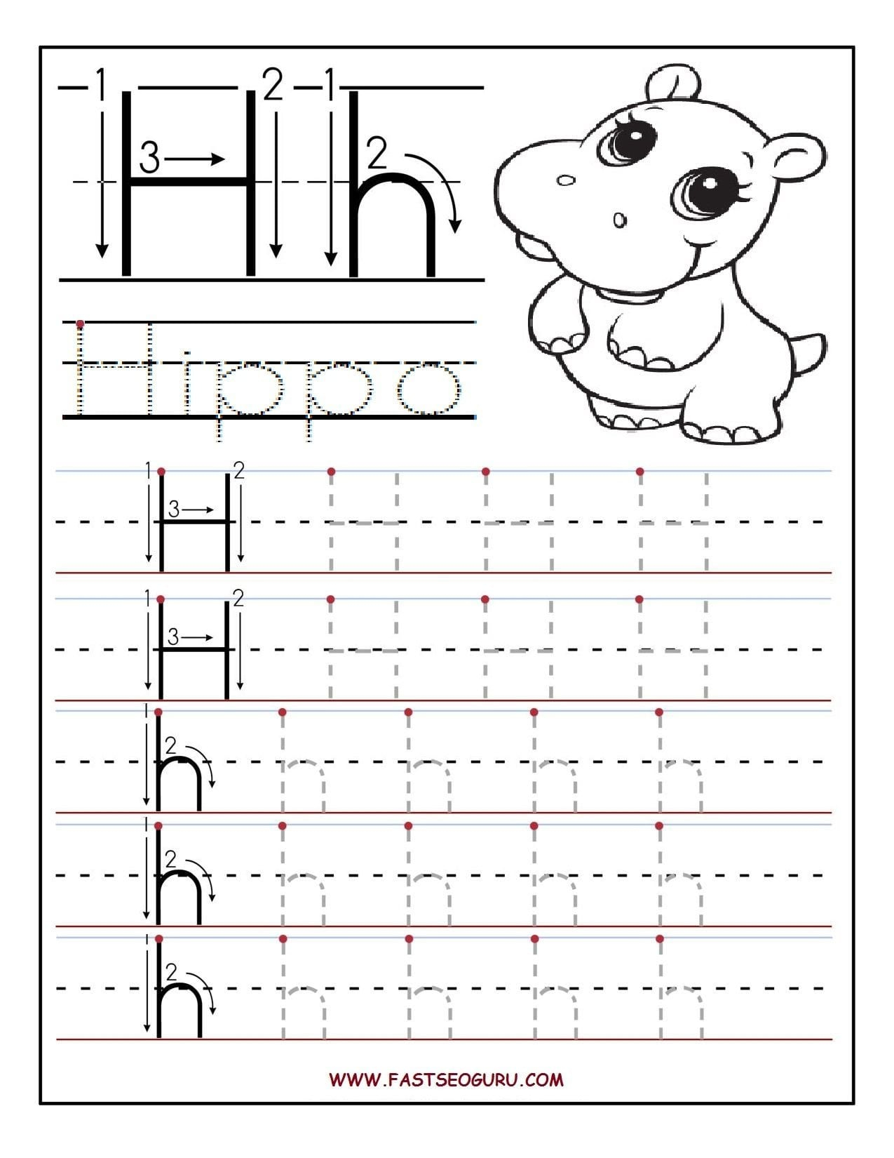 Letter Kindergarten Worksheets Worksheet24