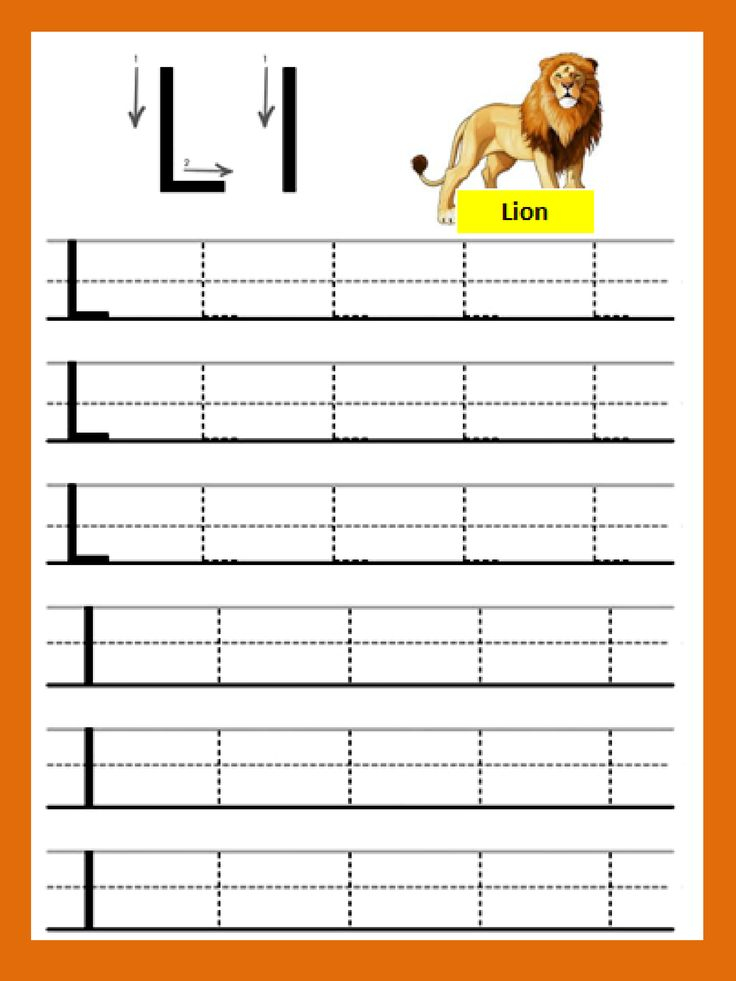 Letter Ll Letters For Kids Alphabet Worksheets Preschool Basic