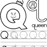 Letter Q Tracing Worksheets For Preschool Google Search Free Letter Q