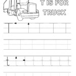 Letter T Tracing Worksheets For Preschool Dot To Dot Name Tracing Website