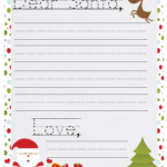 Letter To Santa Paper Printable Get What You Need For Free