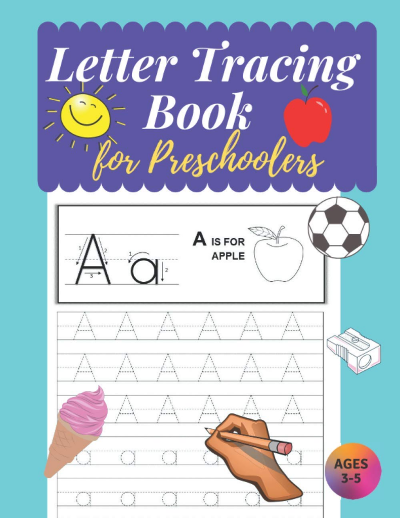 Letter Tracing Book Preschoolers Letter Tracing Books Kids Ages 3 5 