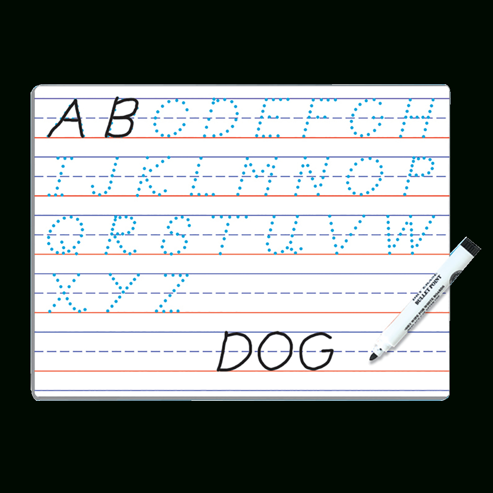 Letter Tracing Dry Erase Board AlphabetWorksheetsFree