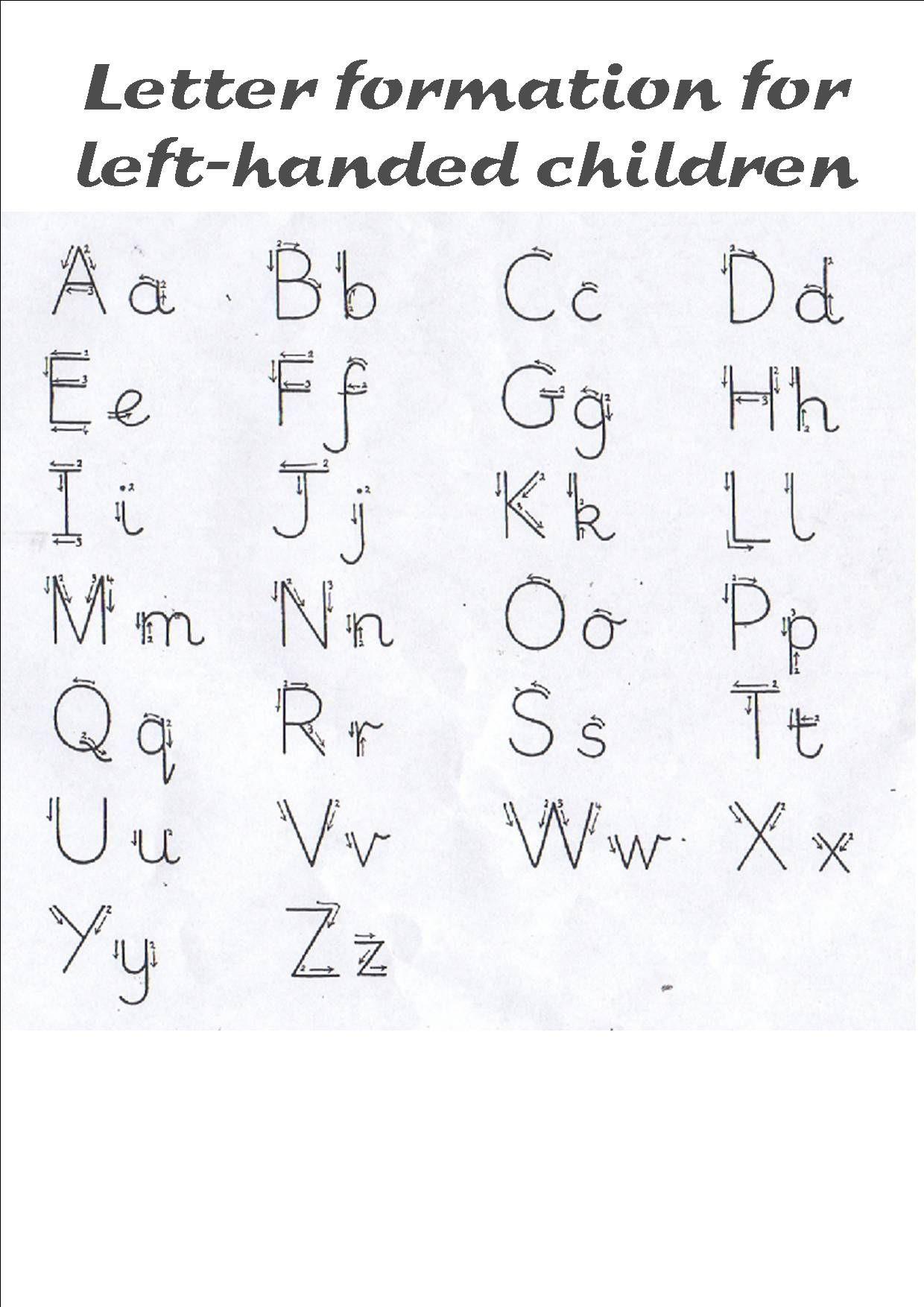 Letter Tracing Worksheets For Left Handed Adults Dot To Dot Name