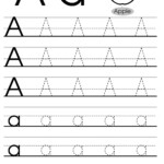 Letter Tracing Worksheets Letters A J