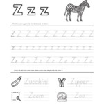 Letter Tracing Worksheets Letters U Z Alphabet Tracing Activities For