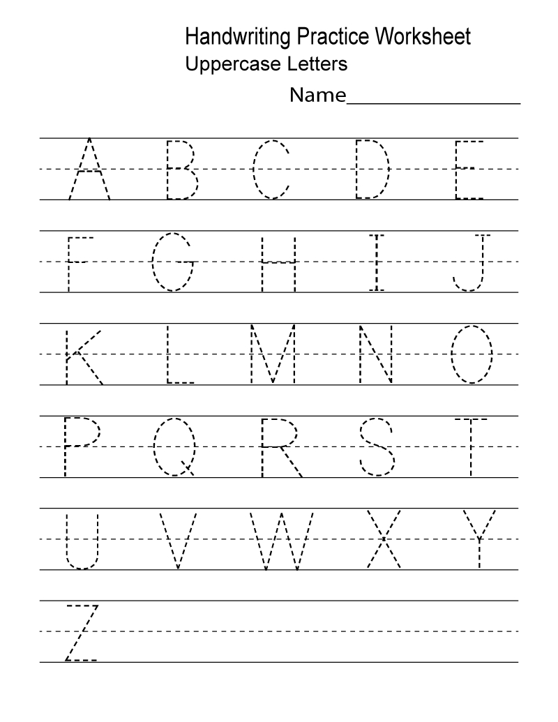 Letter Tracing Worksheets Pdf Free TracingLettersWorksheets