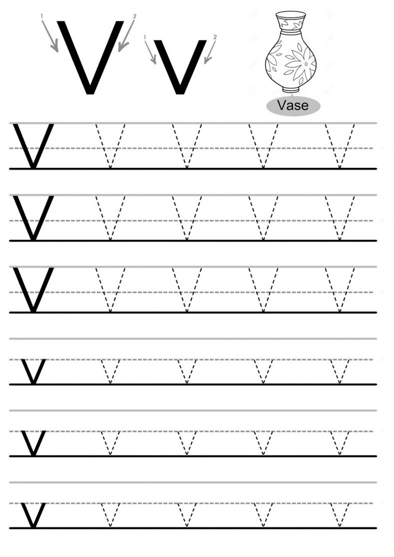 Letter V Worksheets Activities 101 Activity