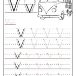 Letter V Worksheets For Kindergarten Worksheet For Kindergarten