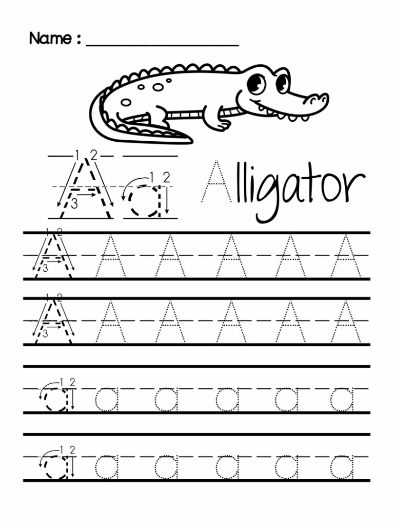 Letters Pre K Worksheets