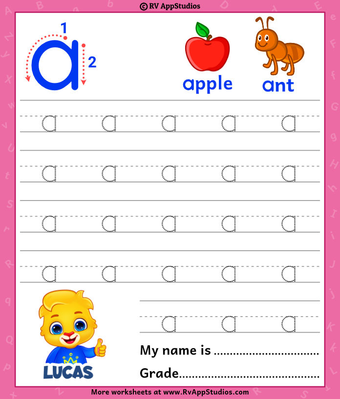 Lowercase Letter H Tracing Worksheets Trace Small Letter H Worksheet