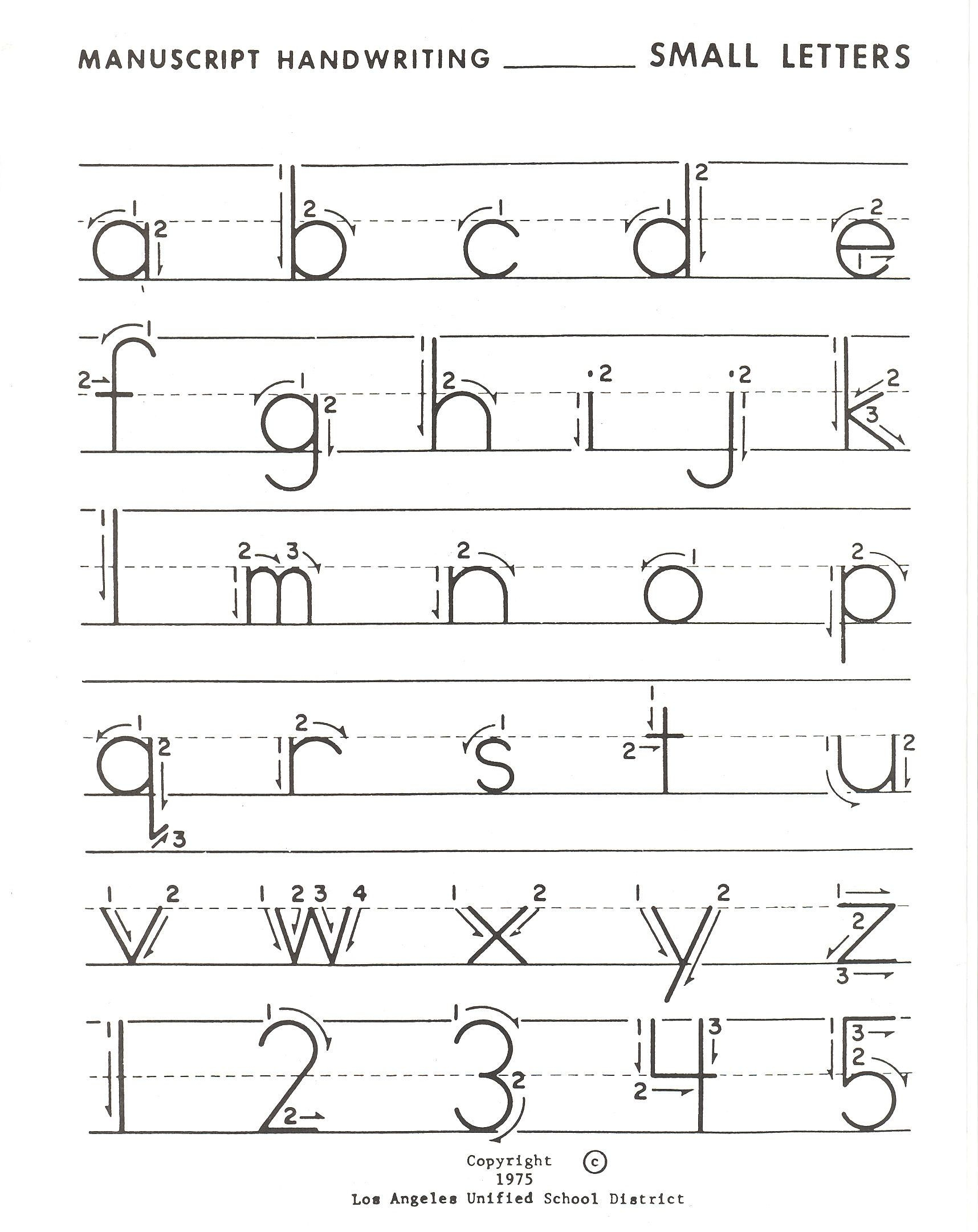 Lowercase Letter Practice Alphabet Writing Practice Lowercase 