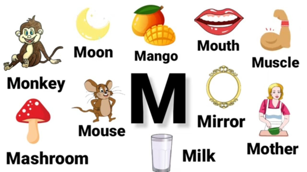 M Letter Words In English Words Starting With Letter M M Letter 