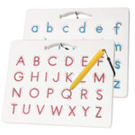 Magnetic Drawing Board Magnetic Alphabet Letter Tracing Board