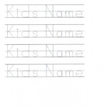 Name Tracing Worksheet Free Printable Dot To Dot Name Tracing Website