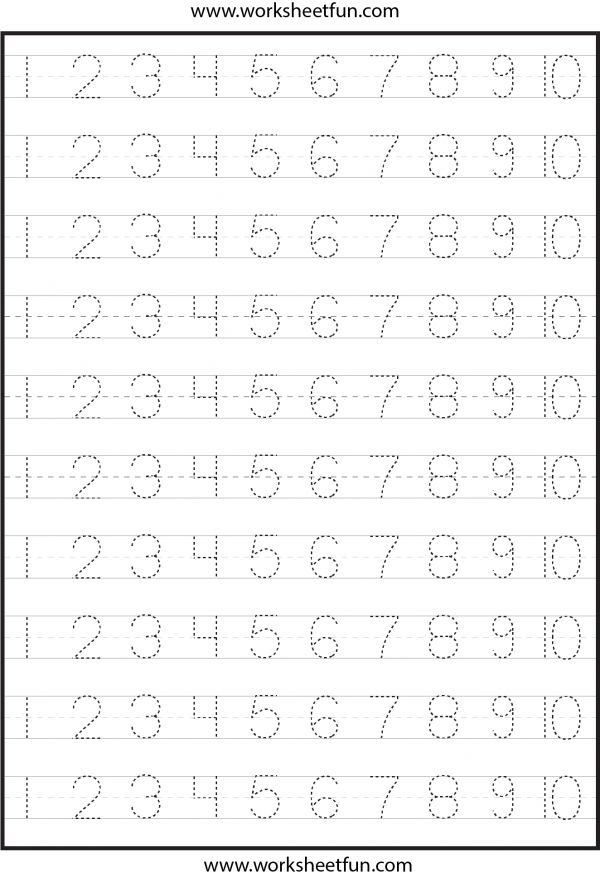Number Practice 11 20 Worksheets 99worksheets Free Number Tracing 