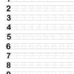 Number Tracing Tracing Numbers Number Tracing Letter Worksheets