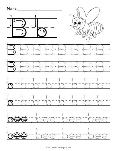 Outrageous Free Printable Letter B Tracing Worksheets Parts Of A Plant 