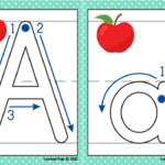 Playdough Mats Alphabet with Correct Letter Formation and Pics2 In My