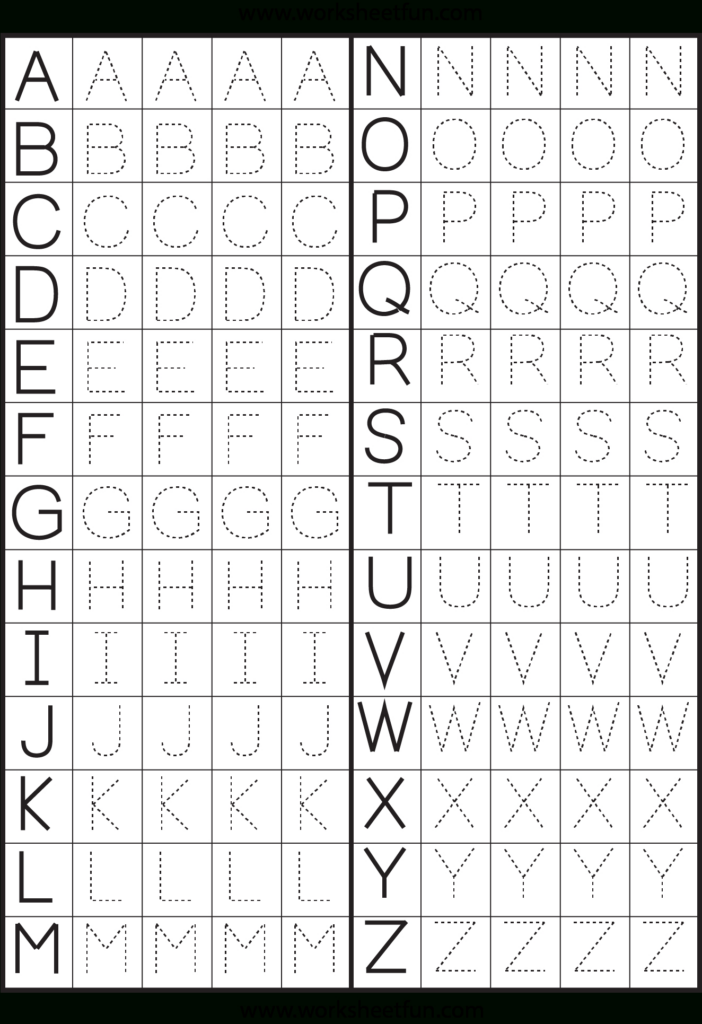 Printable Abc Tracing Letters TracingLettersWorksheets