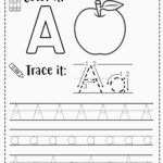 Printable Alphabet Trace Sheets