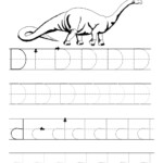 Printable Alphabet Tracing Worksheets Letter D