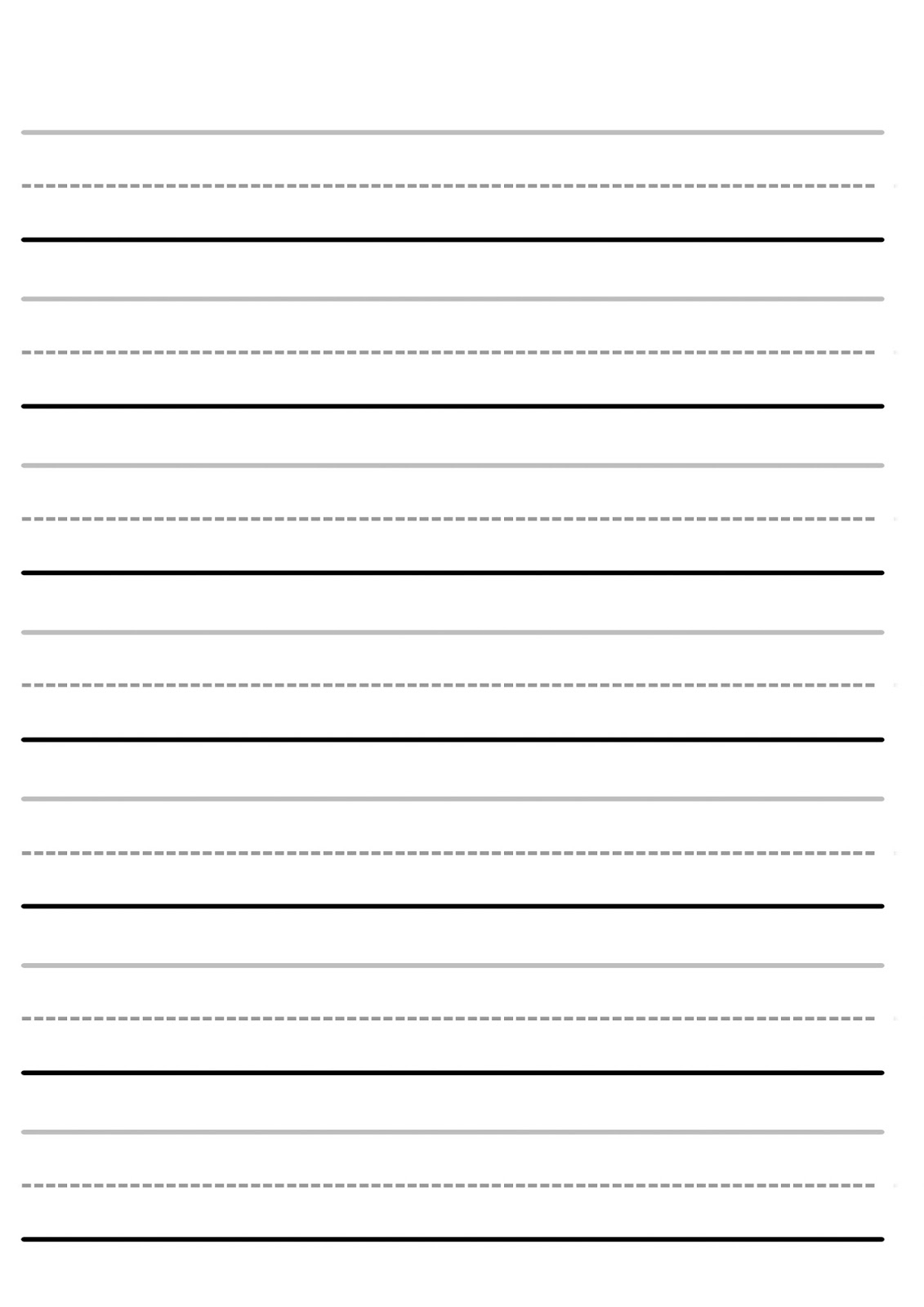 Printable Blank Name Tracing Worksheets