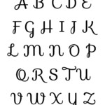 Printable Fonts To Trace Printable World Holiday