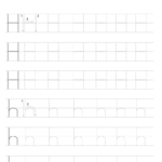 Printable Free Letter Tracing Worksheets PDF Downloads Tracing