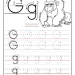 Printable Letter G Tracing Worksheets For Preschool