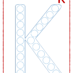 Printable Letter K Tracing Worksheets For Kindergarten Alphabet