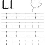 Printable Letter L Tracing Worksheet Letter L Worksheets Tracing