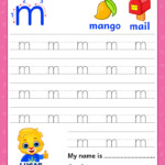 Printable Letter M Tracing Worksheet Supplyme Letter M Worksheets