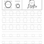 Printable Letter O Tracing Worksheet With Number And Arrow Guides