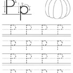 Printable Letter P Tracing Worksheet Letter P Worksheets Alphabet