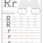 Printable Letter R Tracing Worksheets For Preschool Tracing