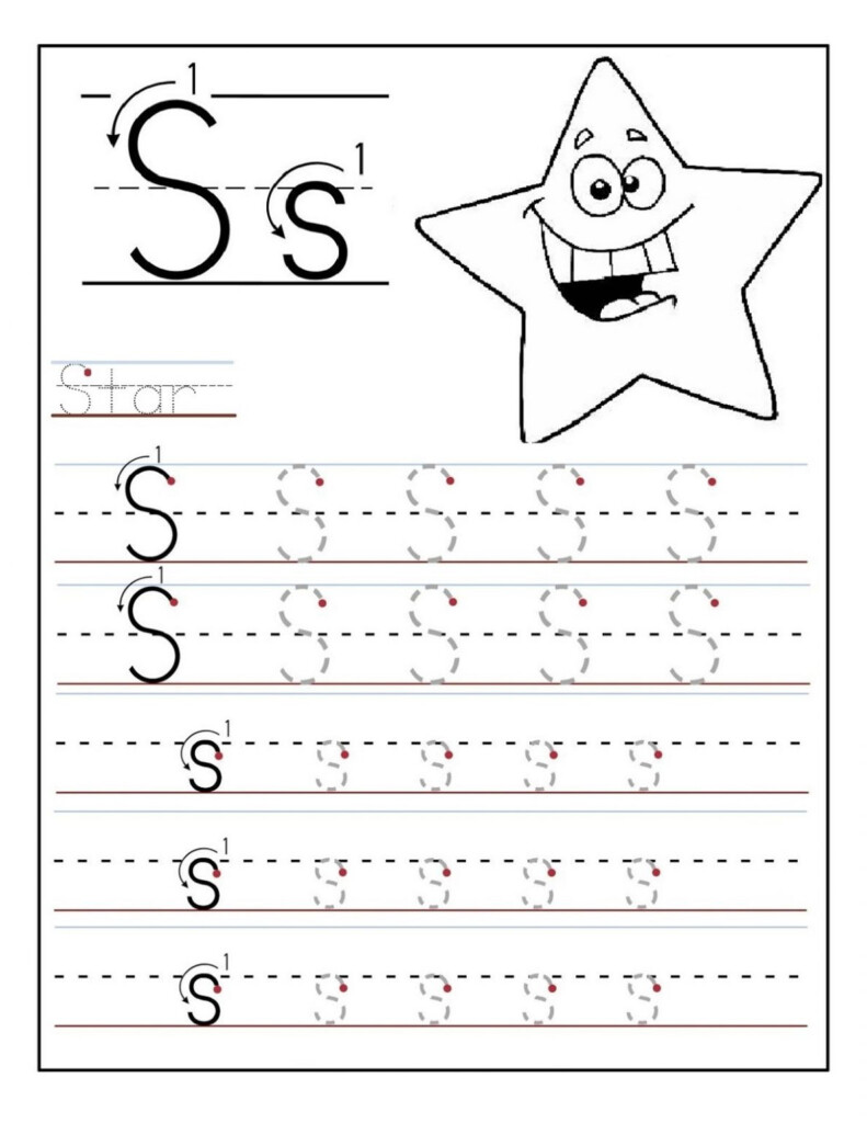 Printable Letter S Worksheets For Kids 101 Activity