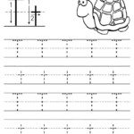 Printable Letter T Tracing Worksheet Letter T Worksheets Letter