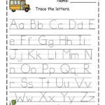 Printable Letter Tracing Worksheet