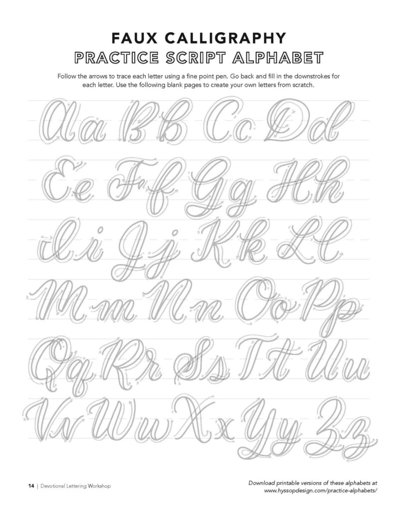 Printable Tracing Letters Make Your Own TracingLettersWorksheets