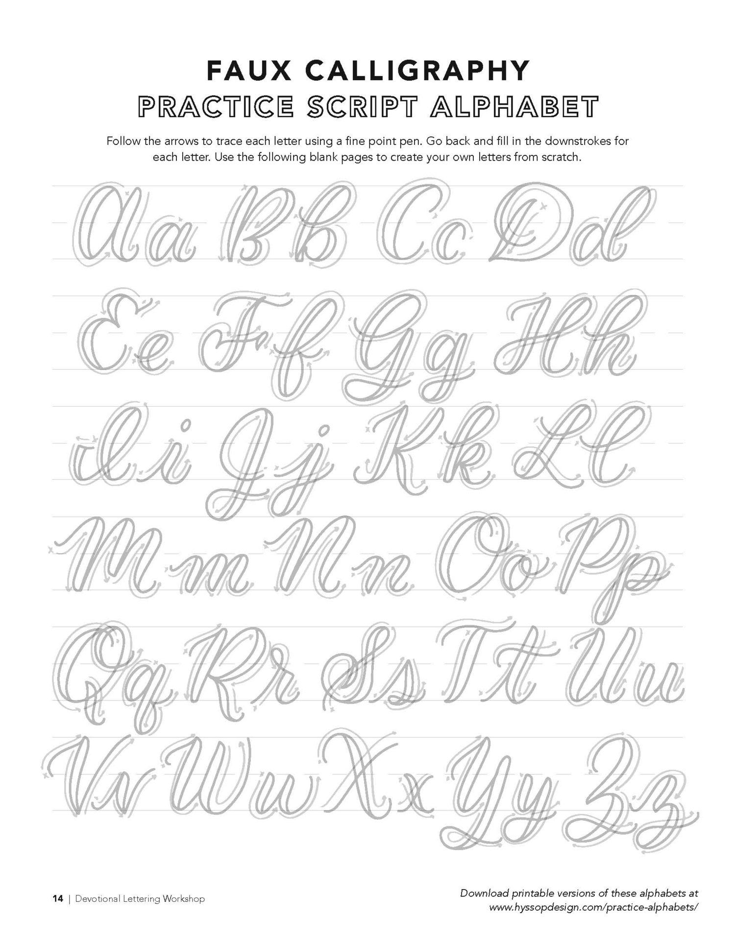 Printable Tracing Letters Make Your Own TracingLettersWorksheets