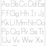 Printable Tracing The Alphabet Worksheets Printable Alphabet Worksheets