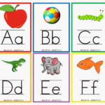 Printable Worksheets Alphabet Flash Cards