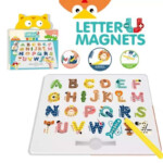 Promo Mainan Edukasi ABC Letter Tracing Magnetic Drawing Alphabet ABC