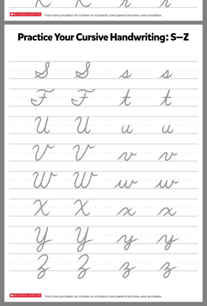 Script Tracing Letters TracingLettersWorksheets