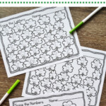 St Patrick s Day Letter Number Tracing Sheets Mary Martha Mama In